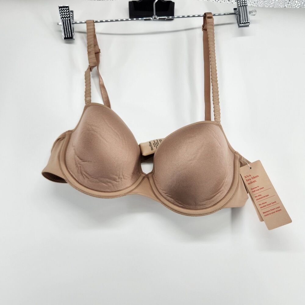 ThirdLove Women's 36A 1/2 Taupe Brown 24/7 Classic T-Shirt Bra NWT